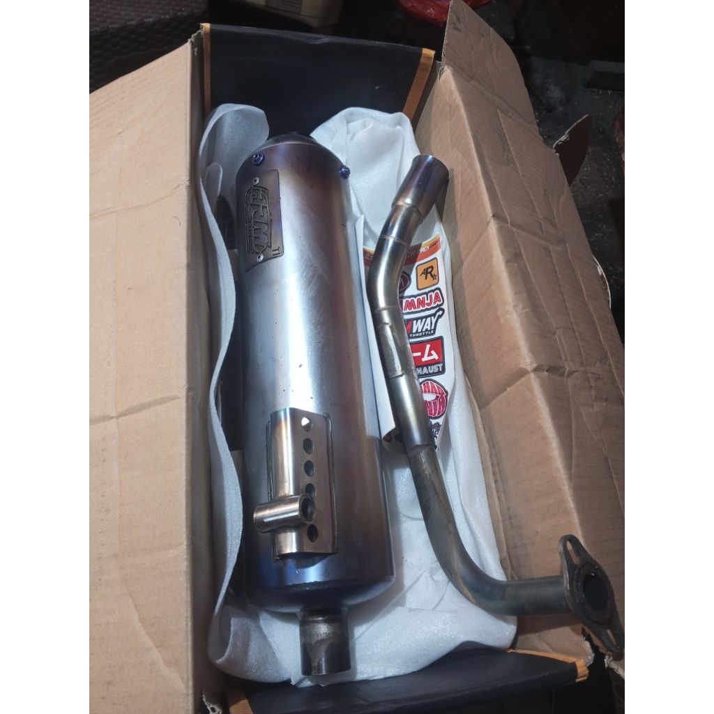 knalpot arm luster v2