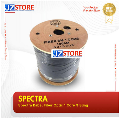 Spectra Kabel Fiber Optic 1 Core 3 Sling