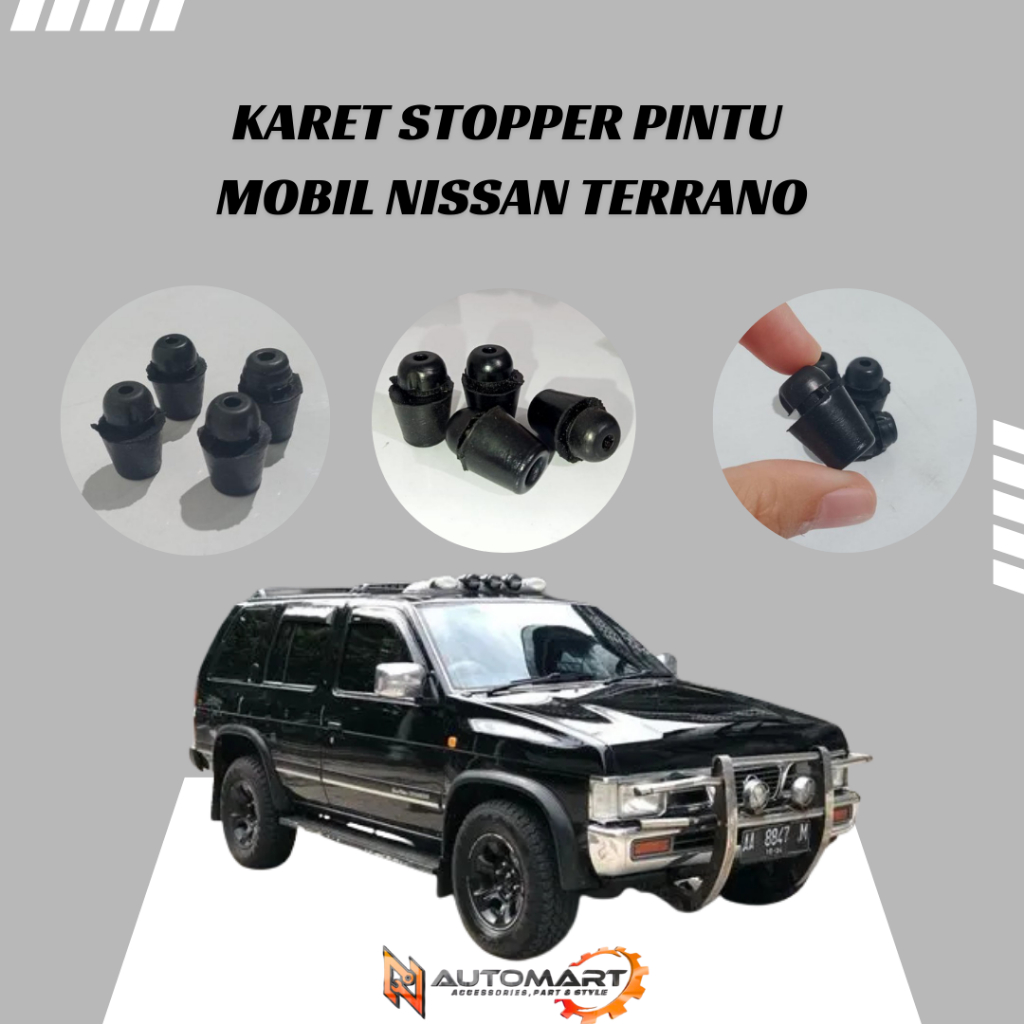 Karet Stopper Pintu Nissan Terrano Satuan | Door Rubber Stopper / Karet Penahan Pintu Mobil