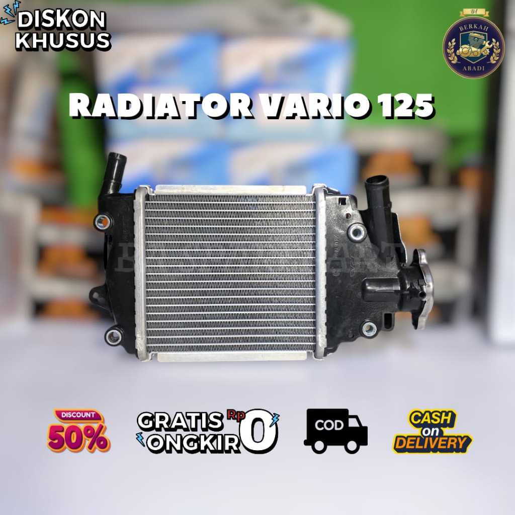 Radiator Motor Honda Vario 125 | Radiator Pendingin Mesin Vario 125 FI