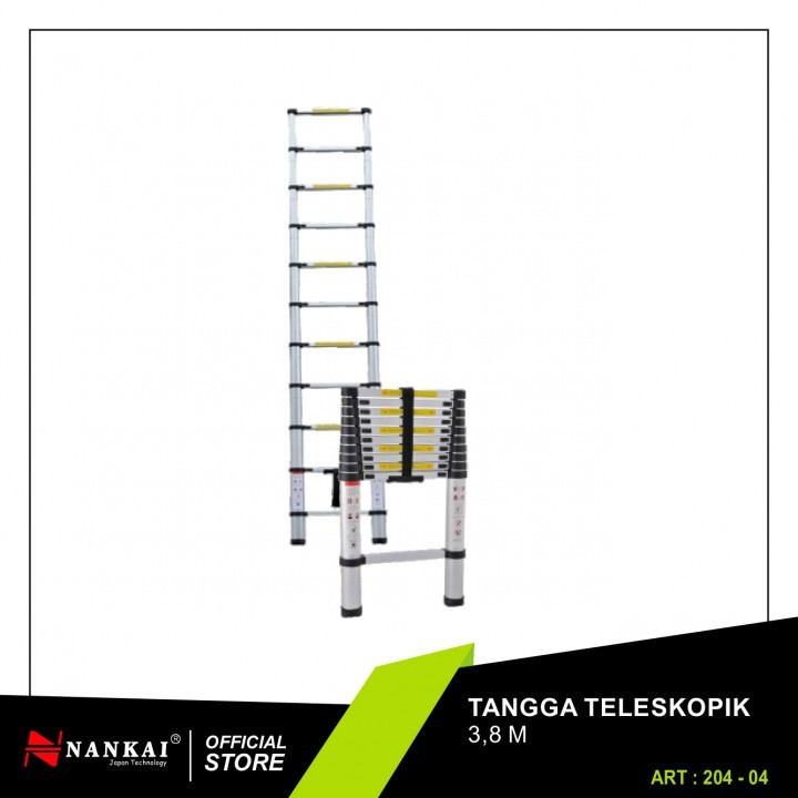 TANGGA TELESKOPIK 3,8 METER