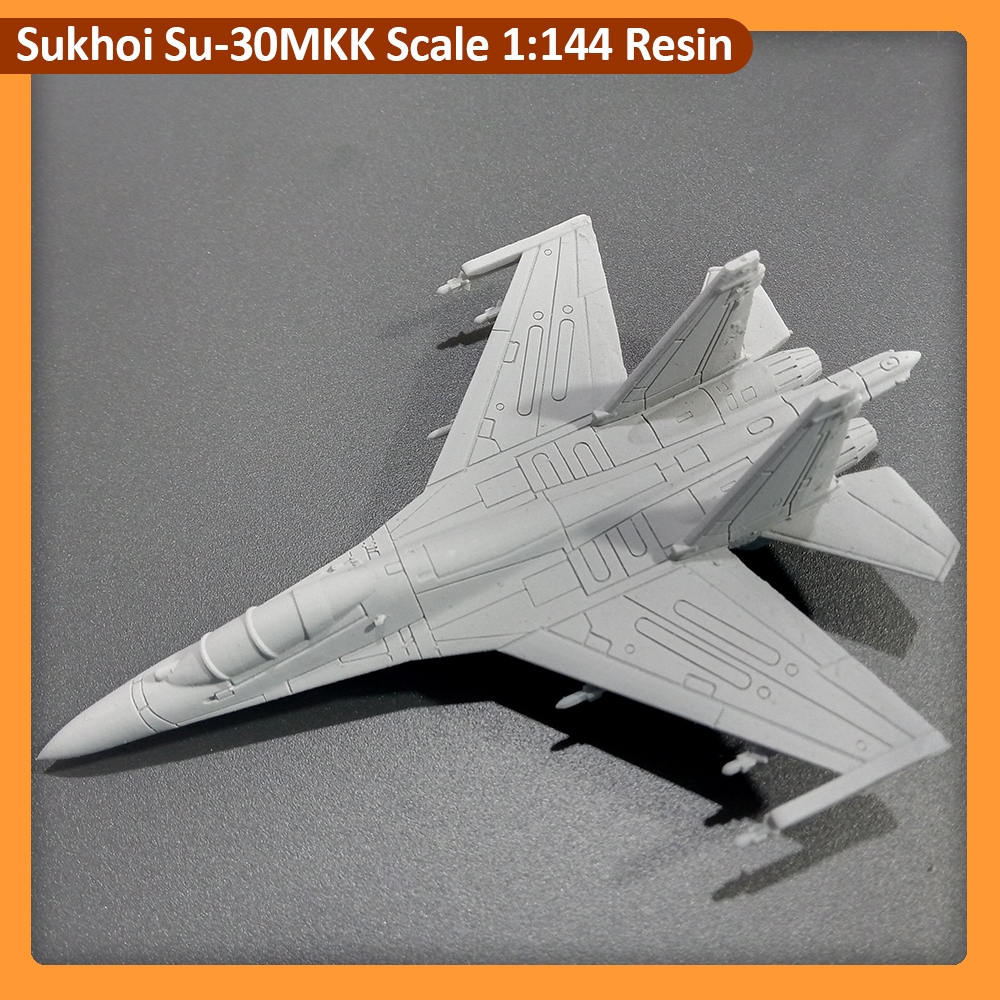 3D Print Resin Pesawat Sukhoi SU-30MKK Armed Scale 1:144 Miniatur Pesawat SU30SM Resin