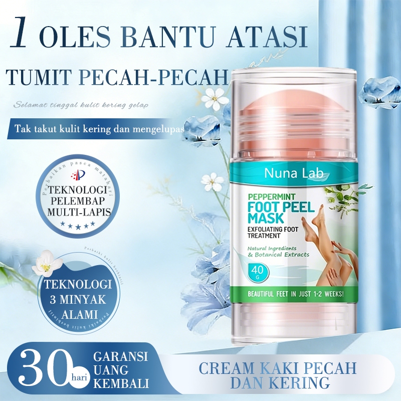 Foot Cream Kaki Pecah Dan Kering Ceramide Repair Cream Untuk Tumit Retak Urea Membantu Melunakkan Ka