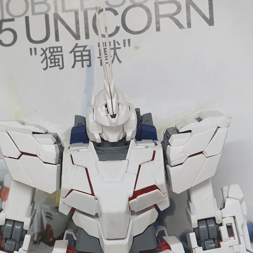 Modelkit Master Grade MG 1/100 Gundam Unicorn Universal Century UC TT Hongli No Bandai Rakit