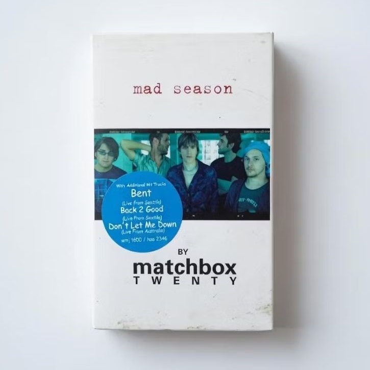 Kaset Matchbox Twenty - Mad Season Special Edition (Bagus)