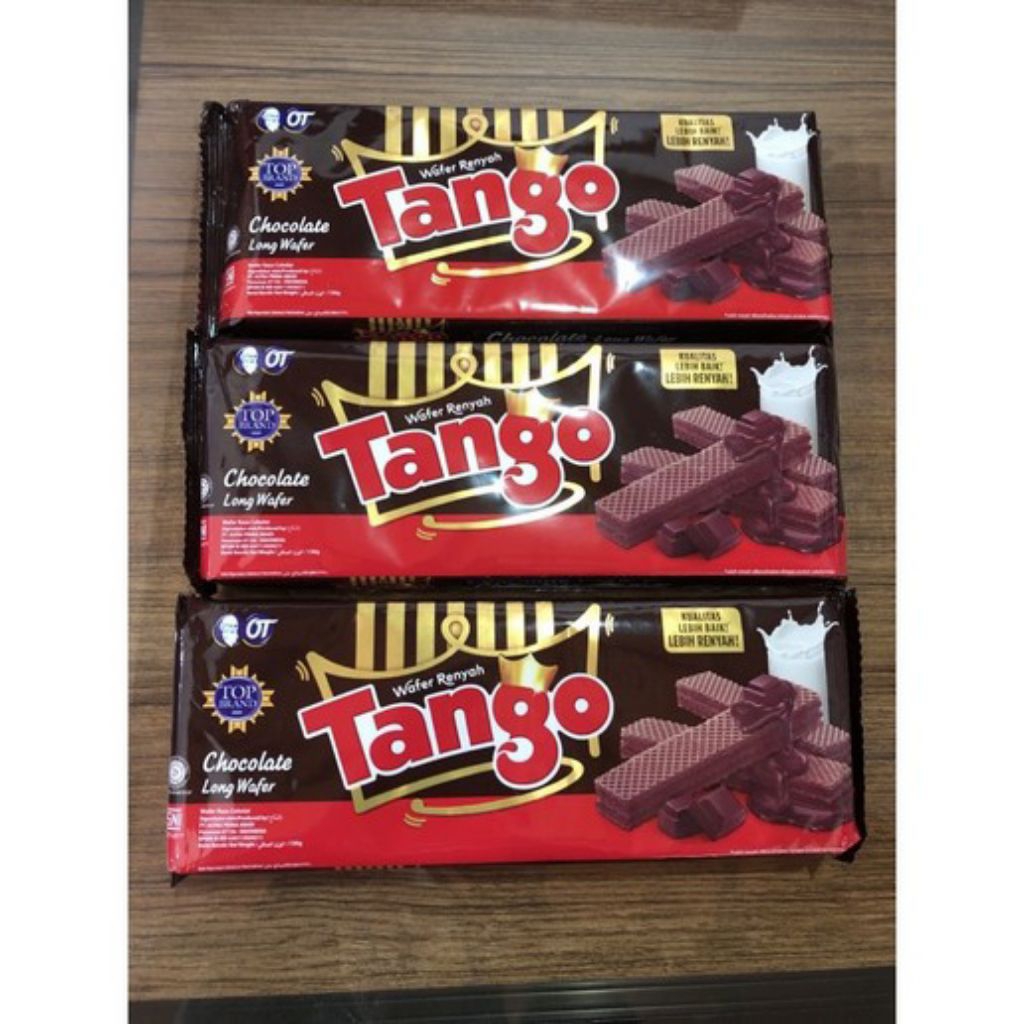 Wafer Tango 110 Gram Coklat/ Vanilla