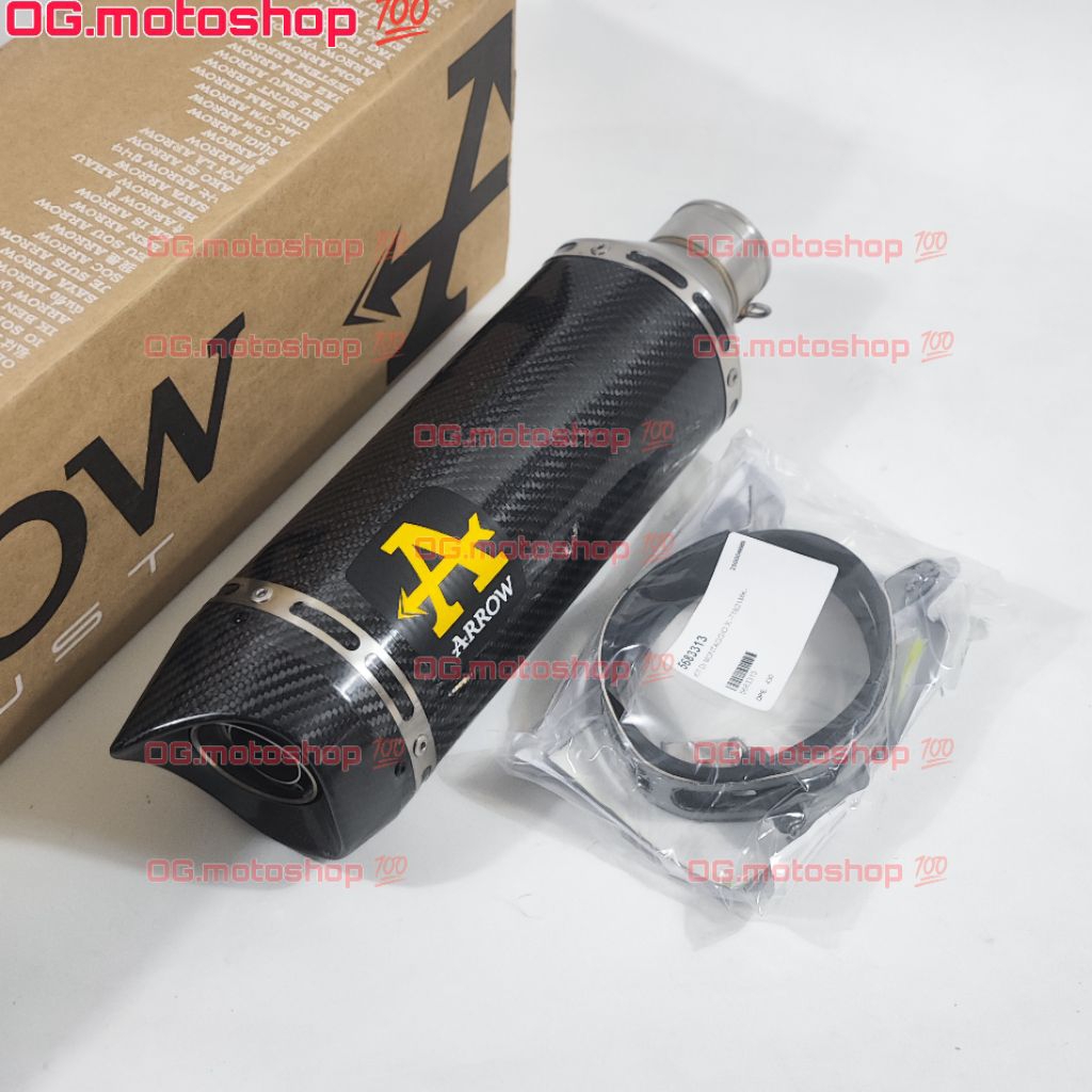Knalpot Silencer Only Arrow Thunder ZX25 ZX25R ZX25RR ZX4RR Ninja250 CBR250RR R25