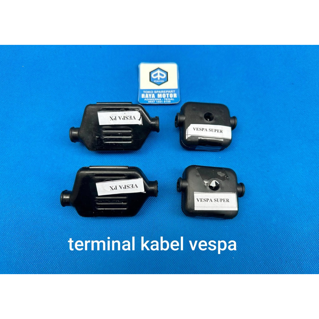 terminal kabel kelistrikan vespa belakang vespa px,ps,super,sprint,bajaj