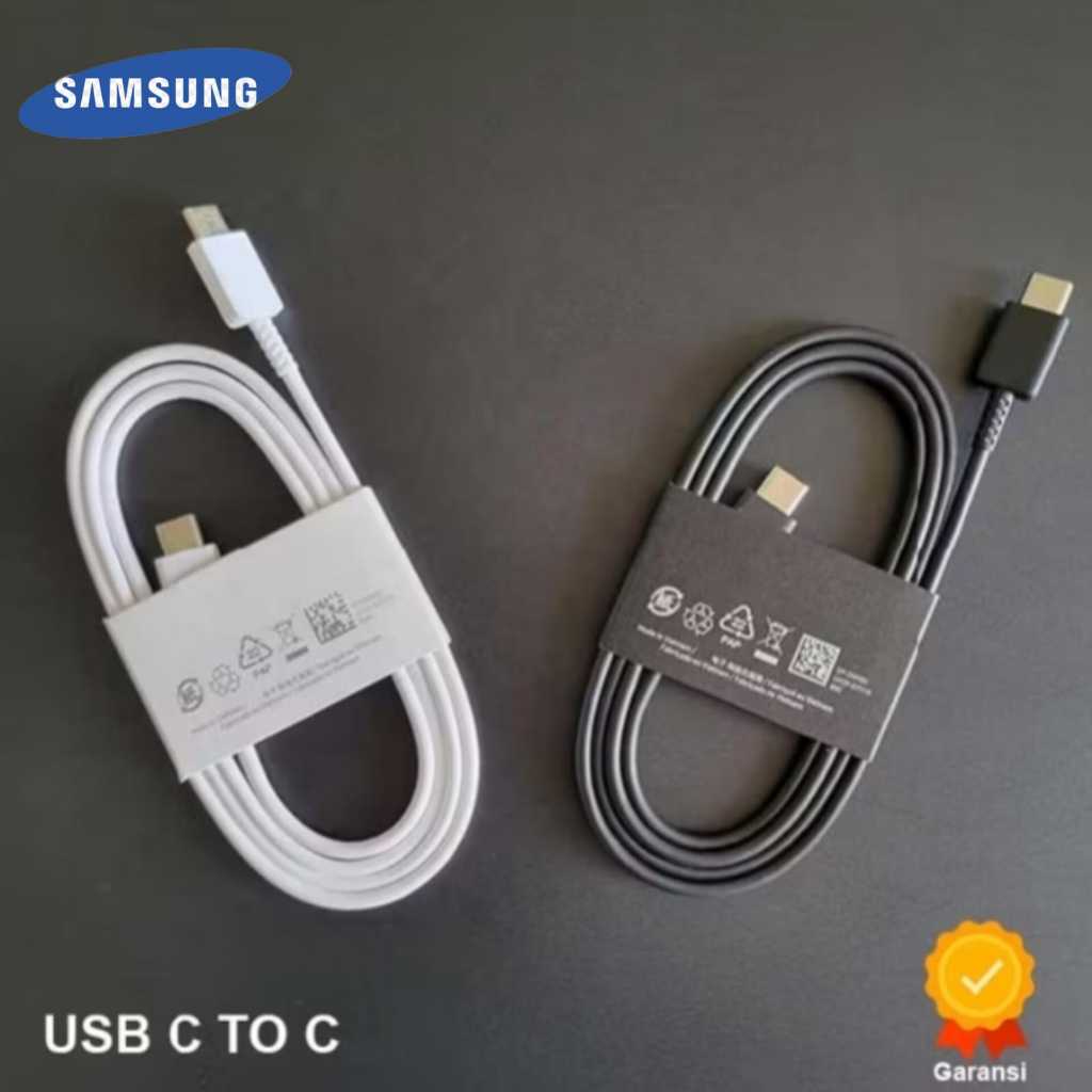KABEL DATA SAMSUNG TYPE C TO C SUPER FAST CHARGING / Kabel Type C Fast Charging