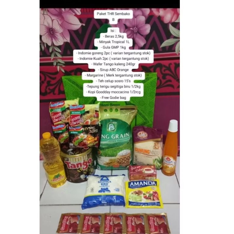 Paket Lebaran THR Sembako ( B)