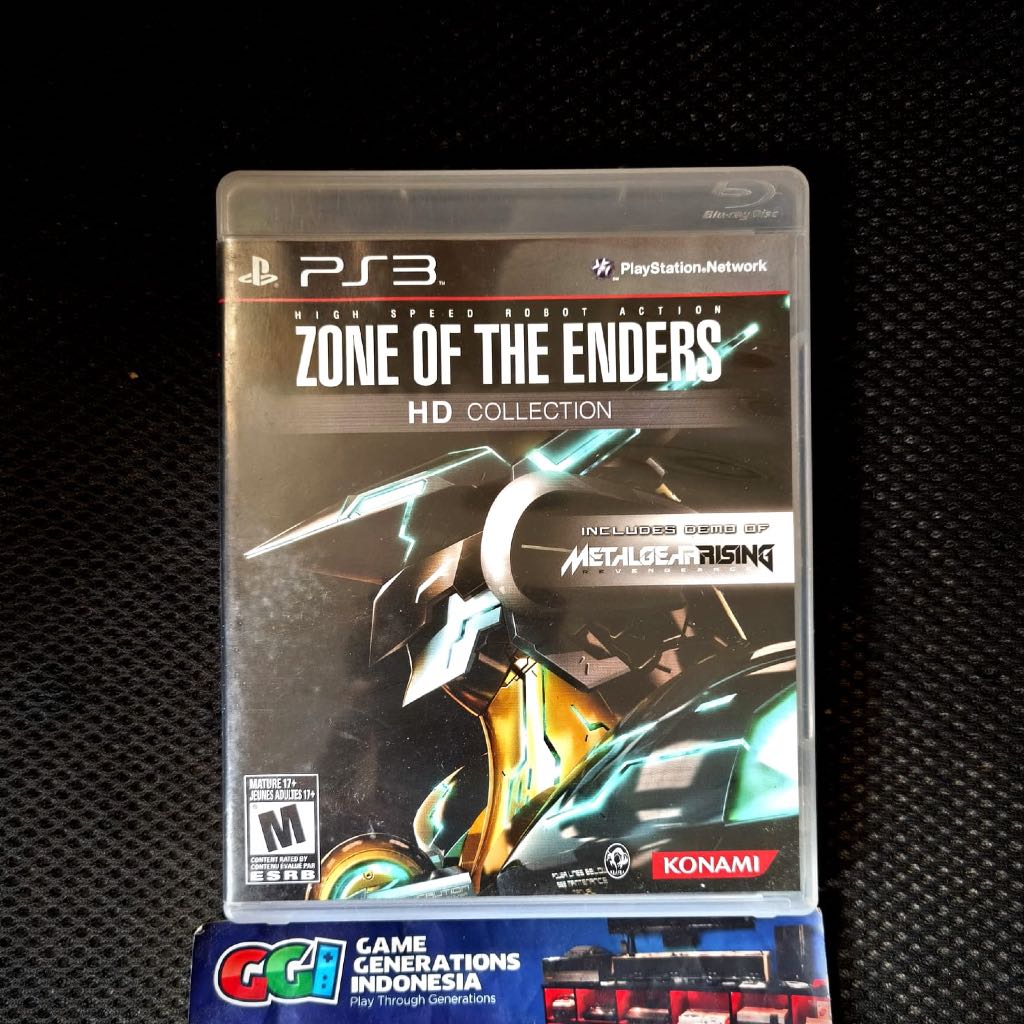 ZONE OF THE ENDERS HD Collection PS3 Original Game Super Rare