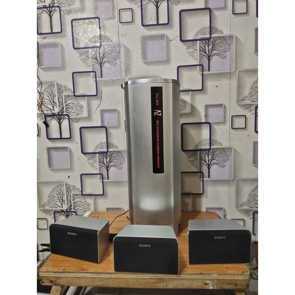 SPEAKER SUBWOOFER DAN SATELIT PASIF SONY  SS-WG70