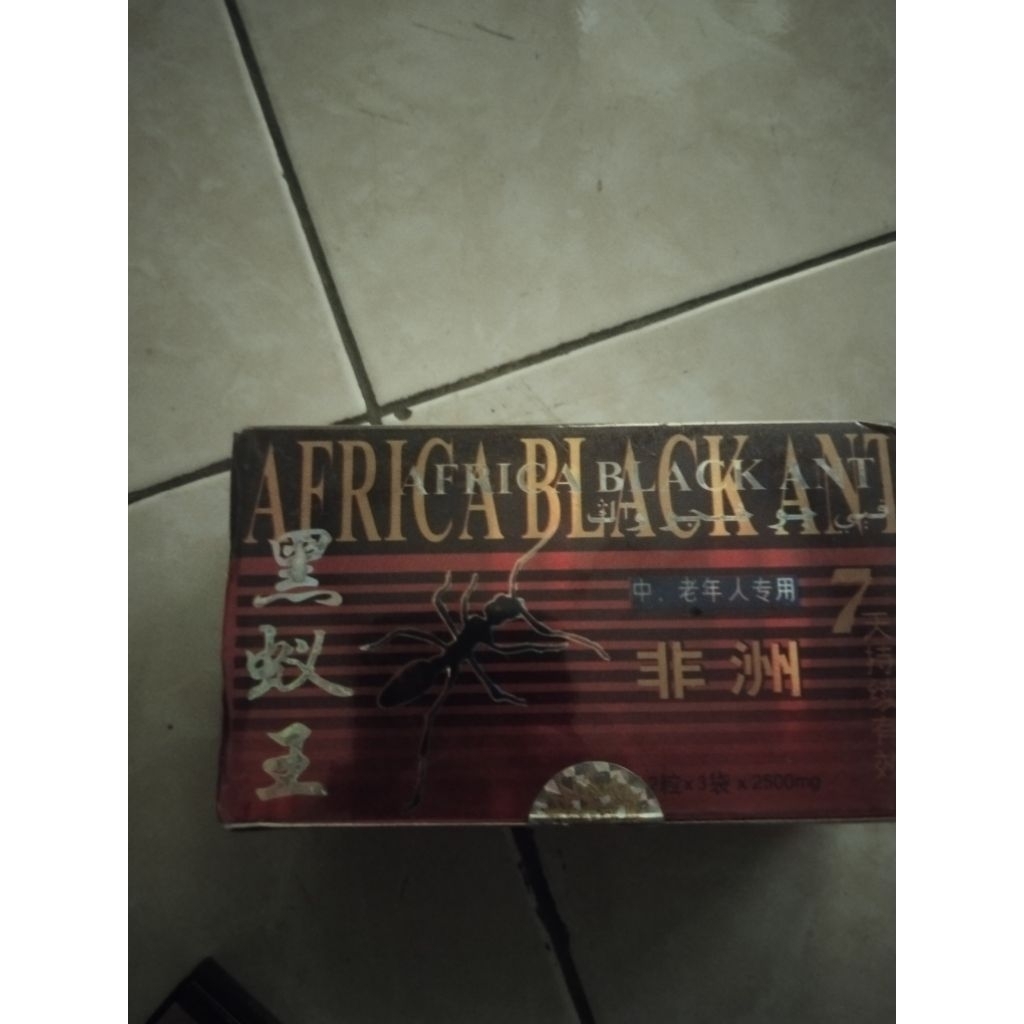 Afrika black A 100% Original isi 15 saset