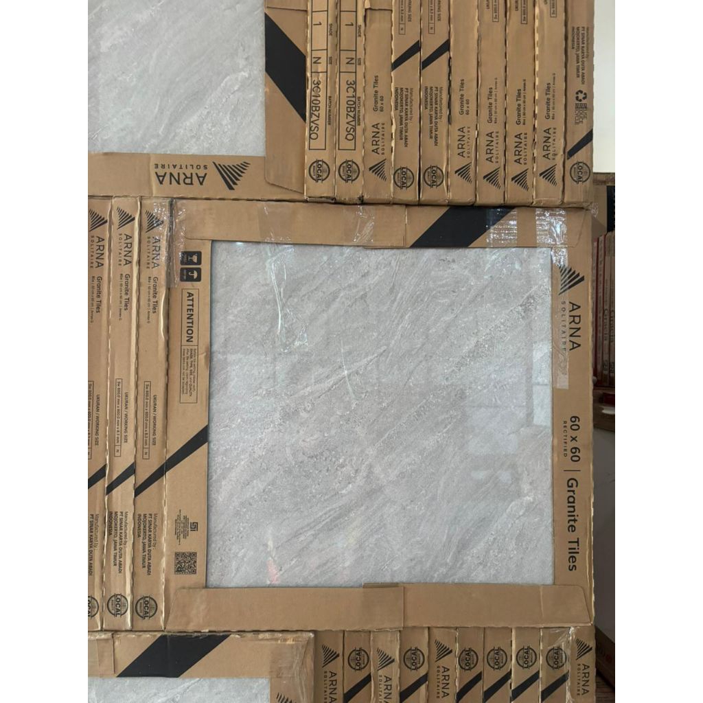 granit 60x60 Arna Omkara grey | glossy