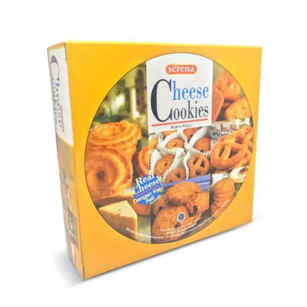 Serena Cookies Cheese Kaleng 454 gr
