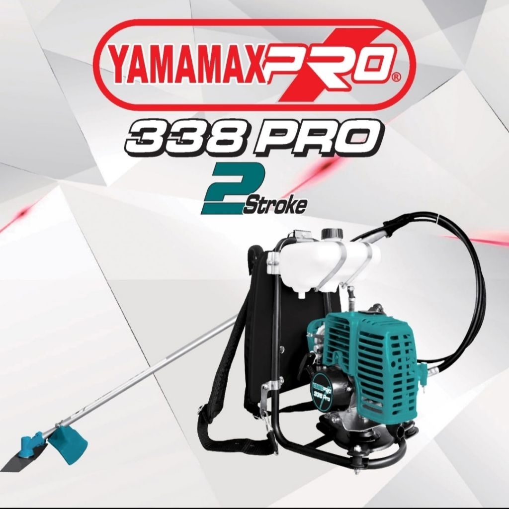 mesin potong rumput 2 tak yamamax pro 338