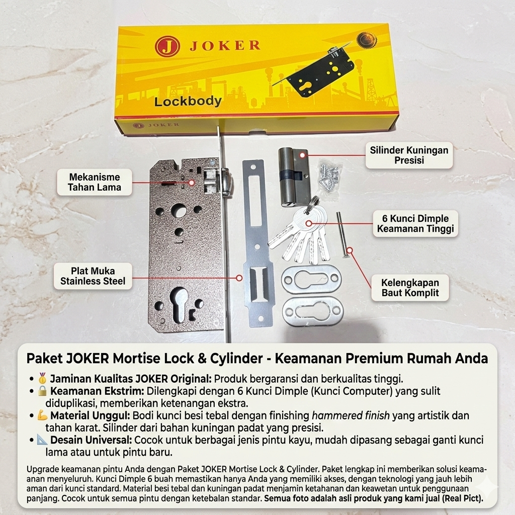 PROMO  BODY ROLLER 40MM SUS 304 - KUNCI PINTU PELOR - BODY PELOR STAINLESS - KUNCI ROLLER