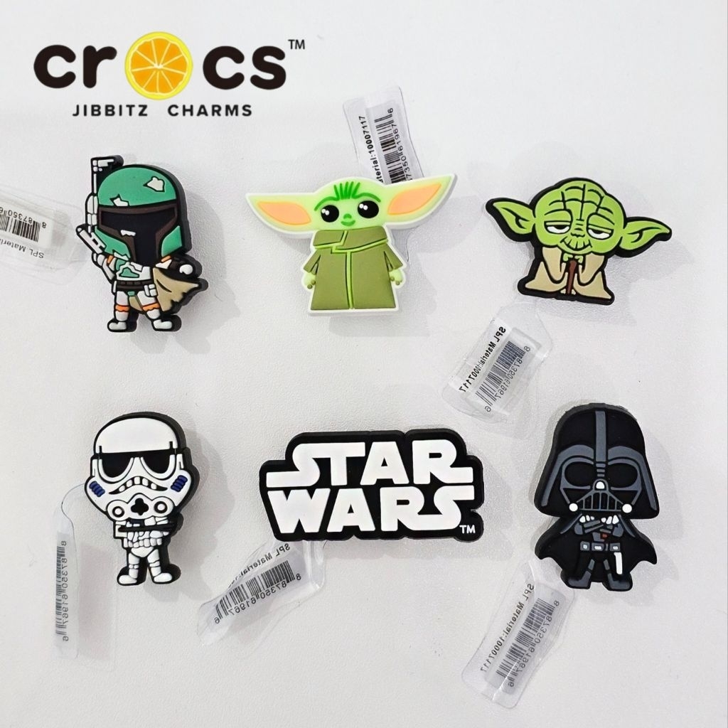 Crocs Jibbitz Charm Star Wars Edition 1 Set Aksesoris Sandal Crocs