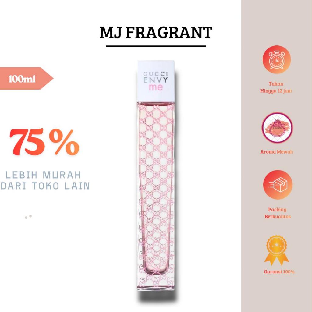 Parfum Gucci Envy Me [100% Original Singapore] EDT Parfum Wanita By MJ FRAGRANCE