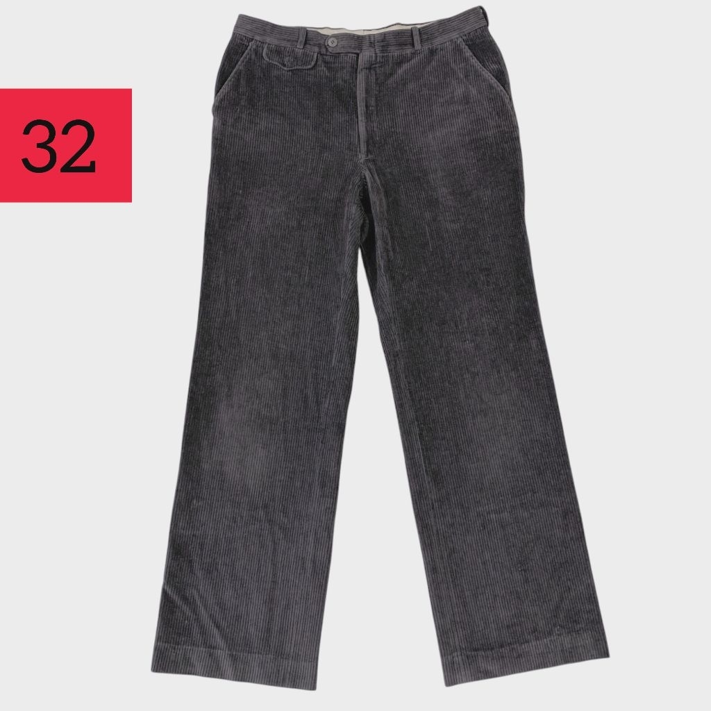 Celana panjang corduroy Vintage St Michael MARKS & SPENCER Made in Canada ( size 32 )
