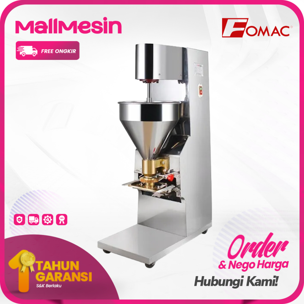 Mesin Pencetak Bakso FOMAC MBM-R280 Alat Pembuat Bakso Otomatis