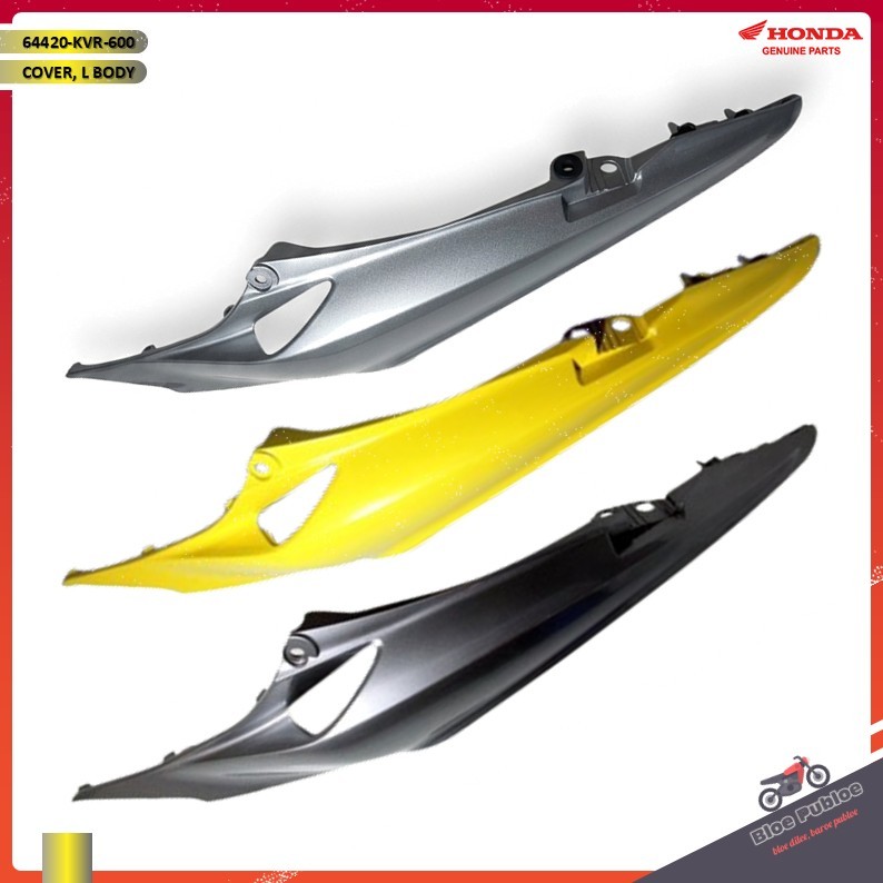 Cover Body Kiri Honda Revo 100/64420KVR600DSM-64420KVR600PFY-64420KVR600VSM/COVER, L BODY DIGITAL SI