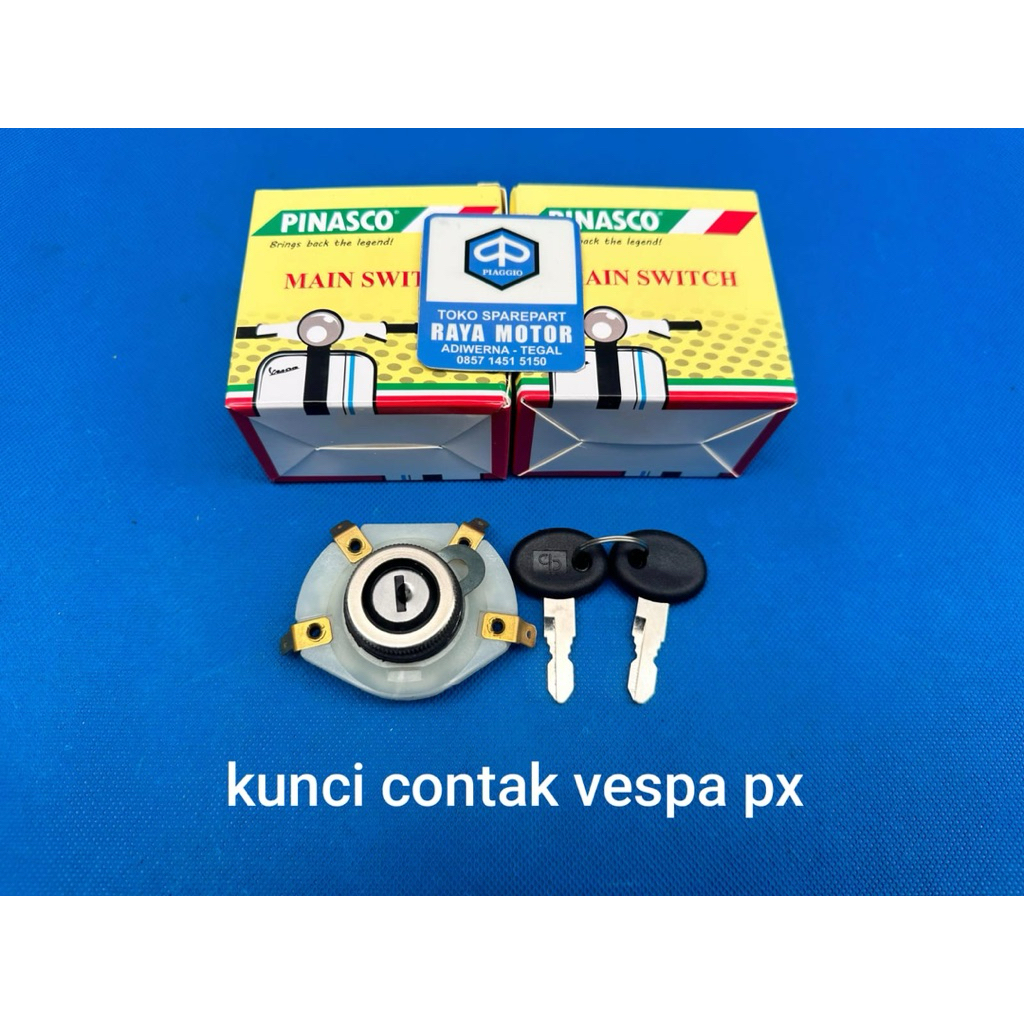 Kunci kontak vespa PX atas