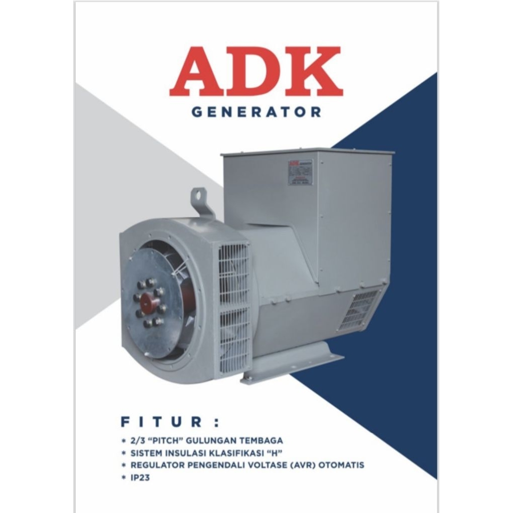 GENERATOR LISTRIK DINAMO GENERATOR 16KVA ADK ORIGINAL