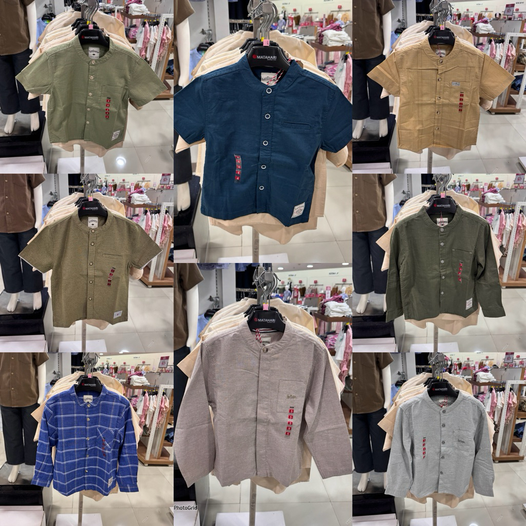 LEE COOPER KIDS - SALE Kemeja Koko Anak Laki-Laki (4-14 Tahun)