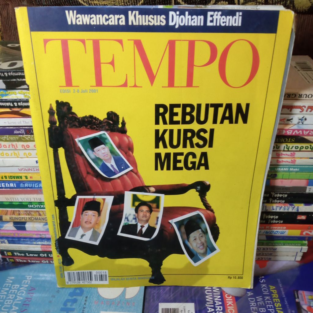 majalah tempo edisi juli 2001 154 halaman