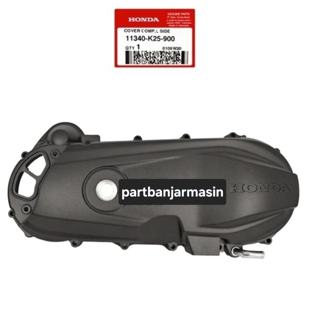 11340K25900 (STATER KASAR) Cover-Comp-L-Side BEAT FI TUTUP CVT BEAT FI TUTUP CVT SCOOPY FI BAK CVT B