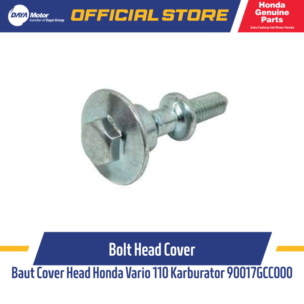 Baut Cover Head Honda Vario 110 Karburator 90017GCC000