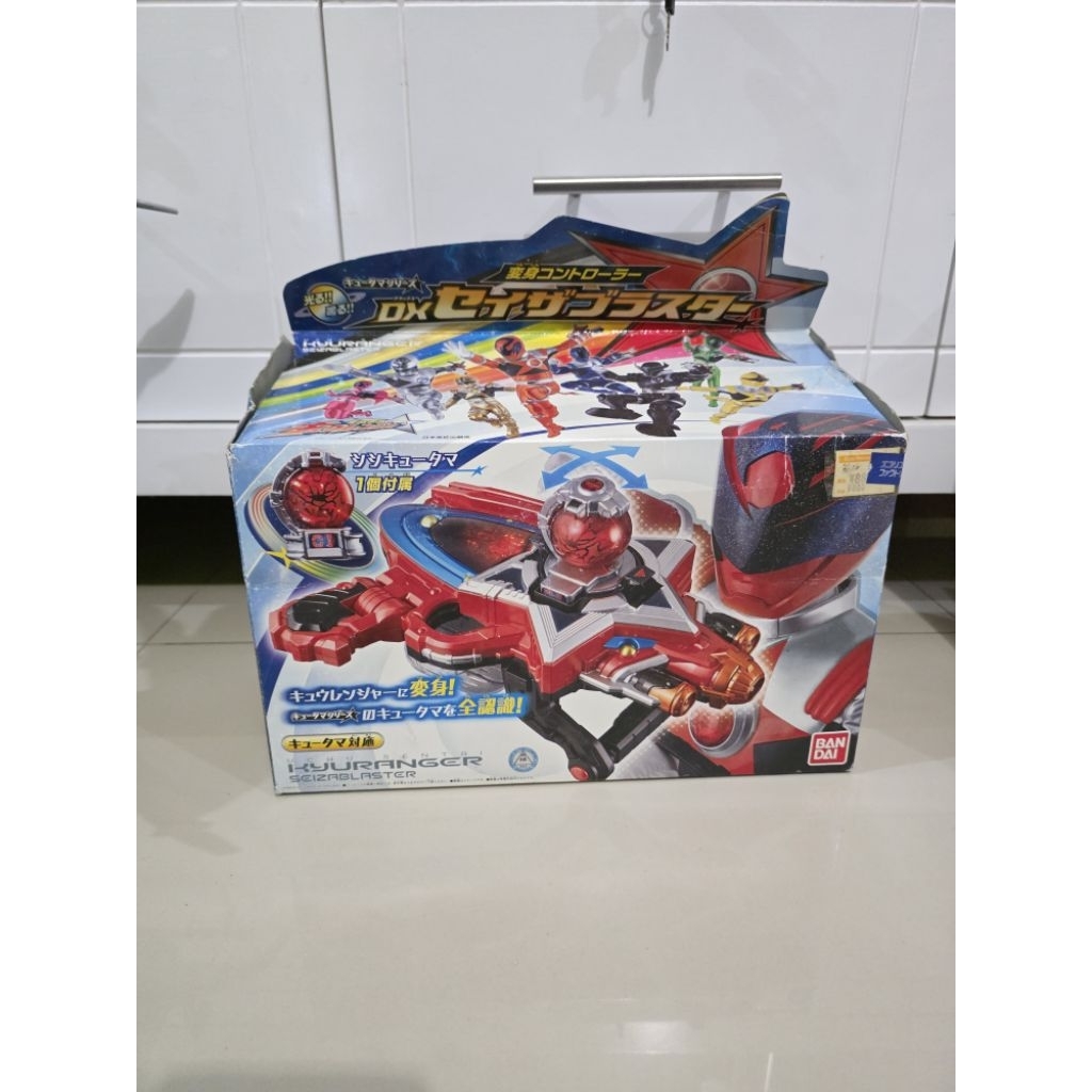 [ori] dx kyuranger seiza blaster + kyutama
