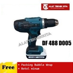 MAKITA DF488D005 mesin bor tangan baterai DF 488 D005 cordless drill