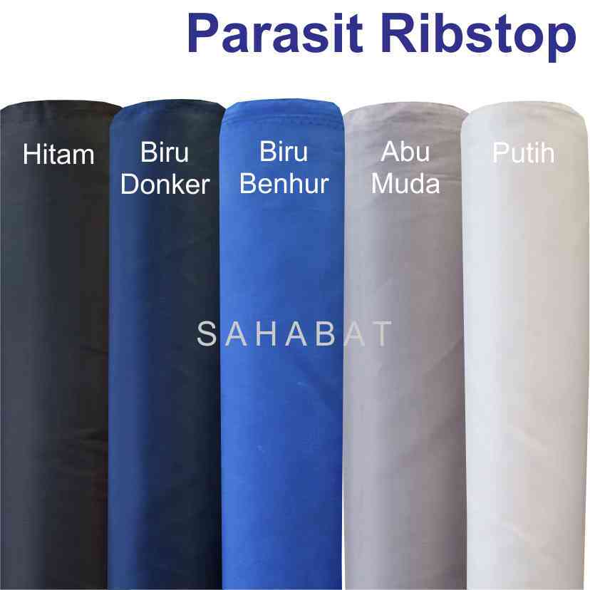 Bahan Parasit Ribstop  / Kain Waterproof / Bahan Kain Tenda / Bahan Kain Furing