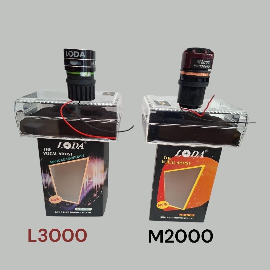 Spul Mic Loda M2000 dan L3000 adalah komponen pengganti (cartridge) mikrofon dinamis berkualitas tin