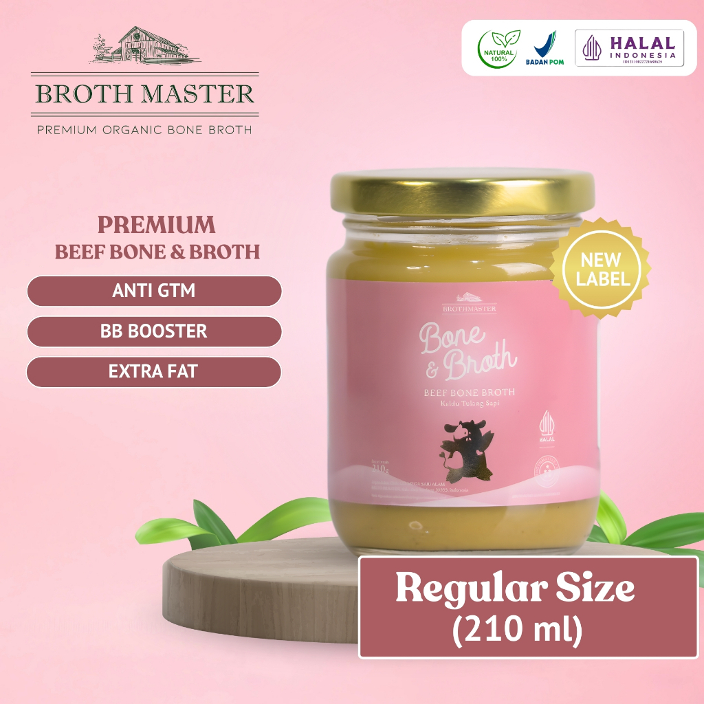 Bone & Broth - Premium Beef Bone Broth - Broth Master