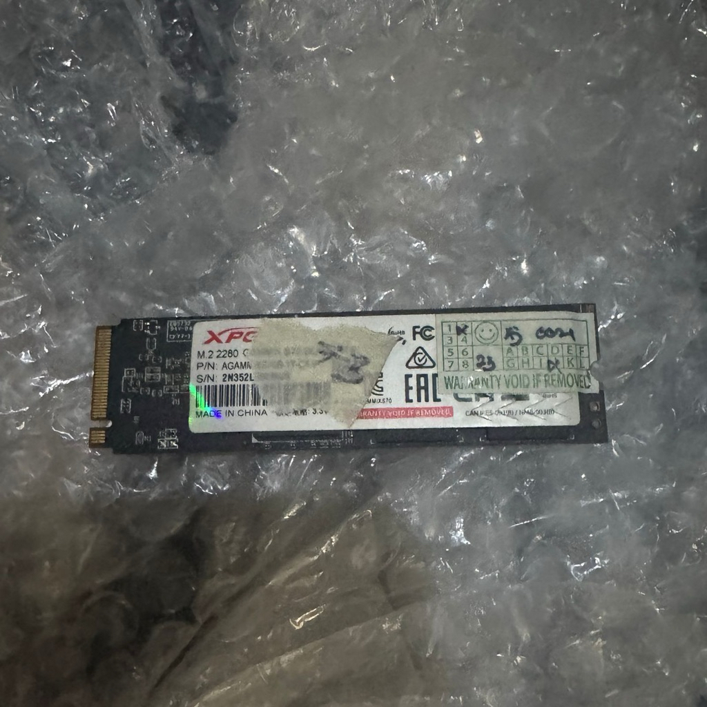 NVME XPG S70 Blade 1TB