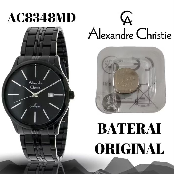 Baterai jam Alexandre christie original AC8348MD