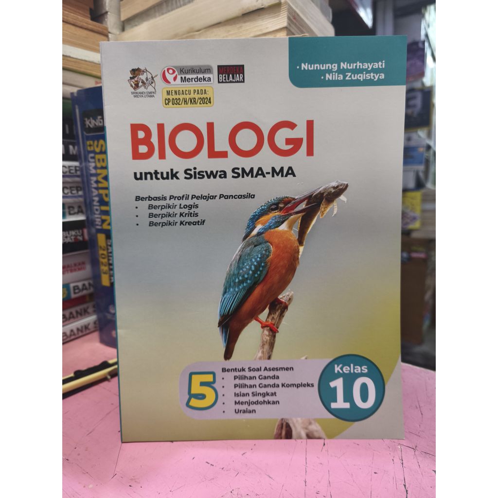 BUKU BIOLOGI SMA/MA KELAS 10 KURIKULUM MERDEKA YRAMA WIDYA