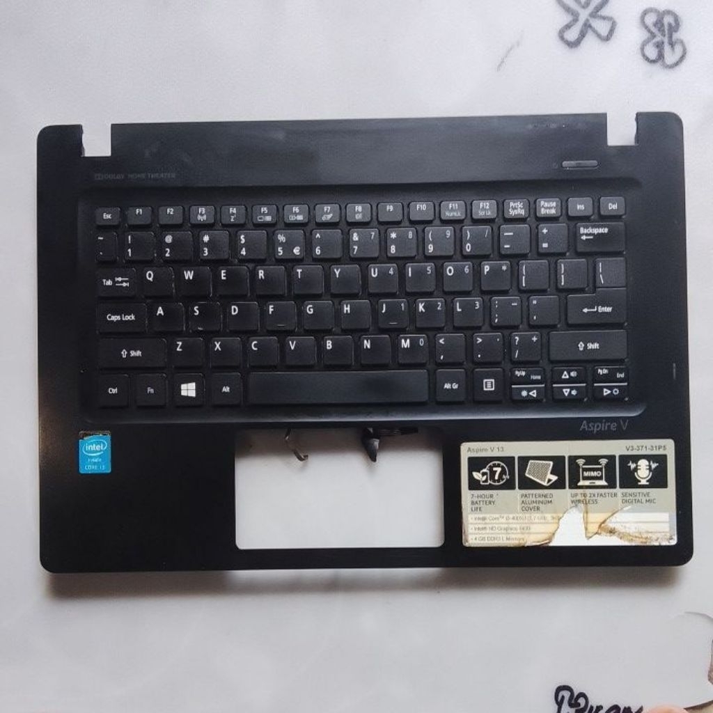 Casing keyboard laptop Acer aspire V3-371