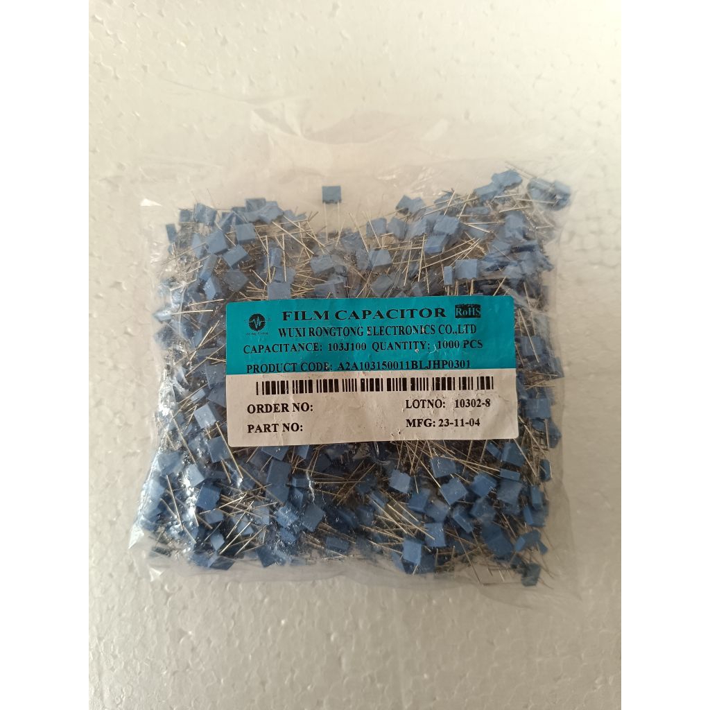 capasitor MKM 103 Kapasitor mkm 10n =>BIRU<=