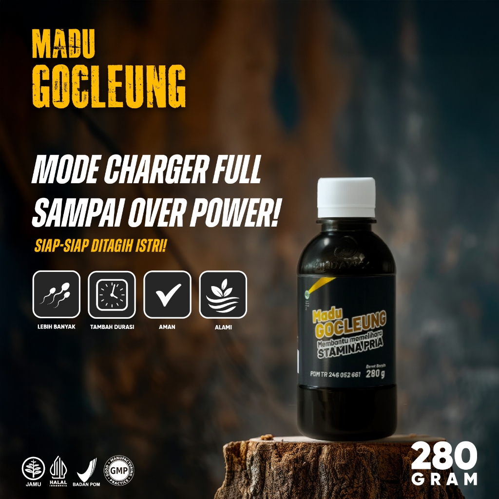 Gocleung Madu Stamina Pria Kuat Tahan Lama Penambah Gairah Bpom Halal