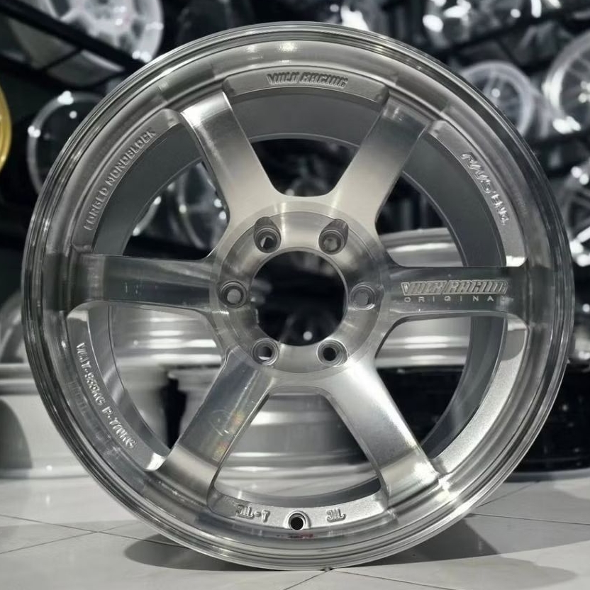 velg racing ring 18 VOLKRAYS TE37 PROGRESIVE R18 velg mobil Fortuner Pajero hilux