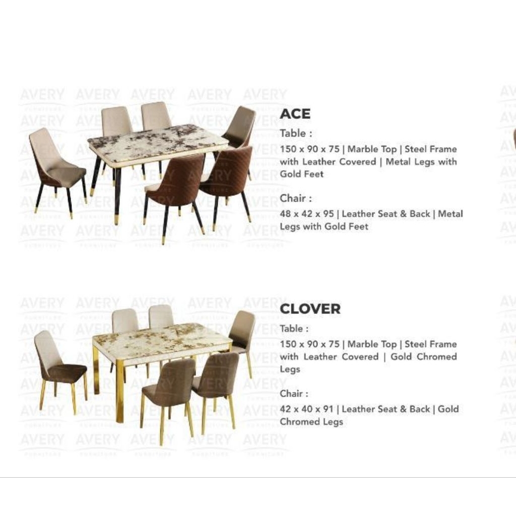 meja makan marmer k6 150 || mjf lampung