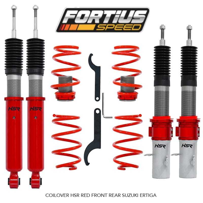 HSR Coilover FRONT REAR SUZUKI ERTIGA – Adjustable Height & Damping