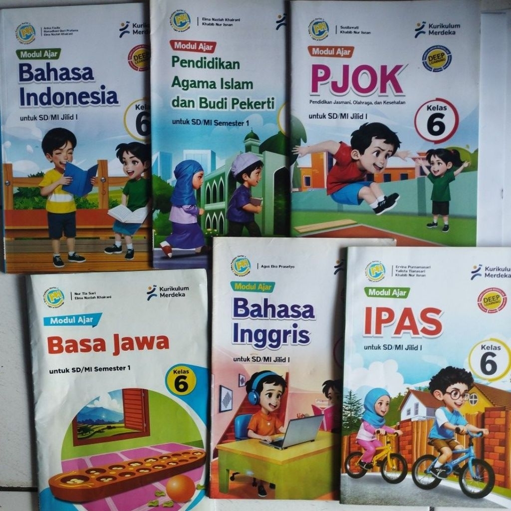 LKS KELAS 6 SD/MI SEMESTER 1,PUSTAKA PERSADA