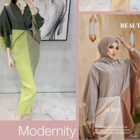 SOIRA BUTIK GAMIS KAFTAN BUTIK BRAND SOIRA SERIES RAYA / GAMIS PESTA PREMIUMAN SALE