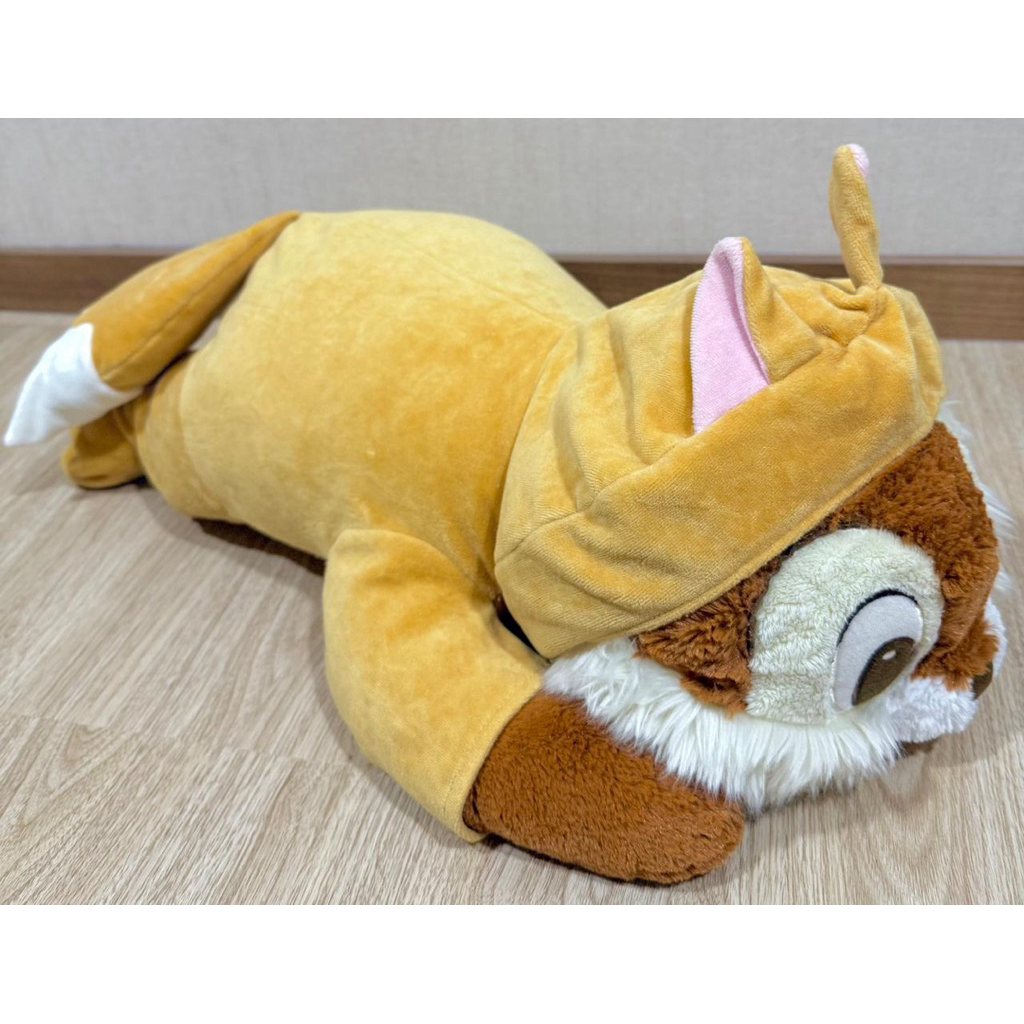 Boneka Plushie Chip (Chip & Dale) Kostum Kuning Sz Jumbo Disney Store