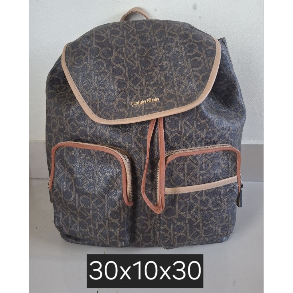 Ransel Laptop / Ransel kerja / Ransel CK kulit tebal PL